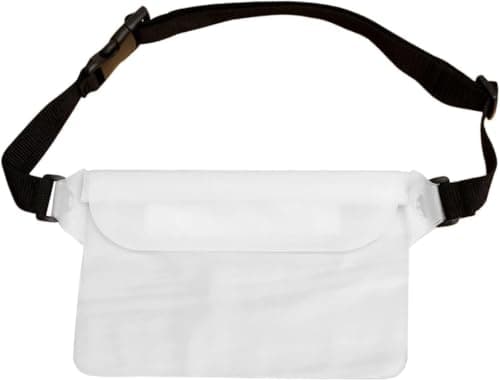 Waterproof Phone Pouch and Silicone Bag Set for Beach Money Keys
