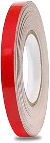 Kapper Reflective Phosphoor Tape - Red - 20 Meters 3/8" Wide
