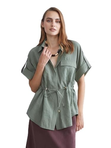 LC WAIKIKI Woman Modal Blend Oversize Women's Shirt