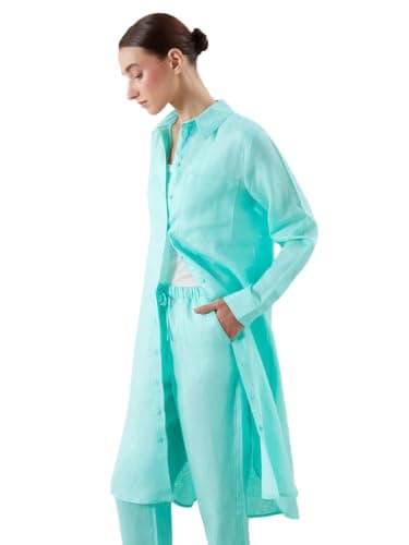 LC WAIKIKI Woman 100% Linen Women's Shirt Tunic