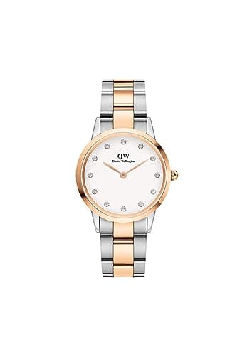 Daniel Wellington Iconic Link Lumine Watch, Two-Tone Link Bracelet