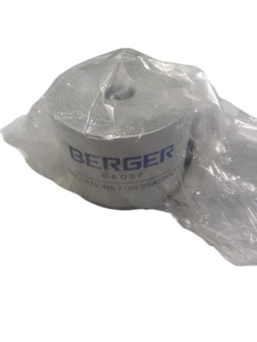 Berger Group Premium Quality Colorful Car Seat Belt for Lokyboy Store - Standard Seat Belt Rejuvenation Tape - Superior Durability and Attractive Athletic Look - Signature Yellow Color (White) Cargo strap