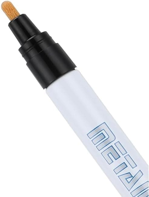 SACAR Car Scratch Remover Pen Simple Waterproof Pen Light Scratch Repair Pen (Korean - Permanent - Medium Nib - Black) Auto part