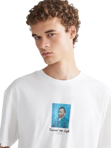 LC WAIKIKI Man Crew Neck Printed Jersey Men's T-Shirt