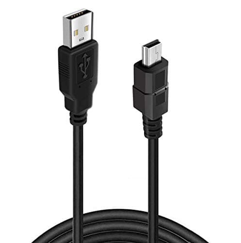 BATSOEASY 6ft PS3 Controller Charger Cable, Mini USB Charging Cable Data Cord for Sony Playstation 3 PS3/ PS3 Slim/PS Move Controllers, Cell Phones, Digital Cameras, TI-84 Plus CE etc Electronic cable