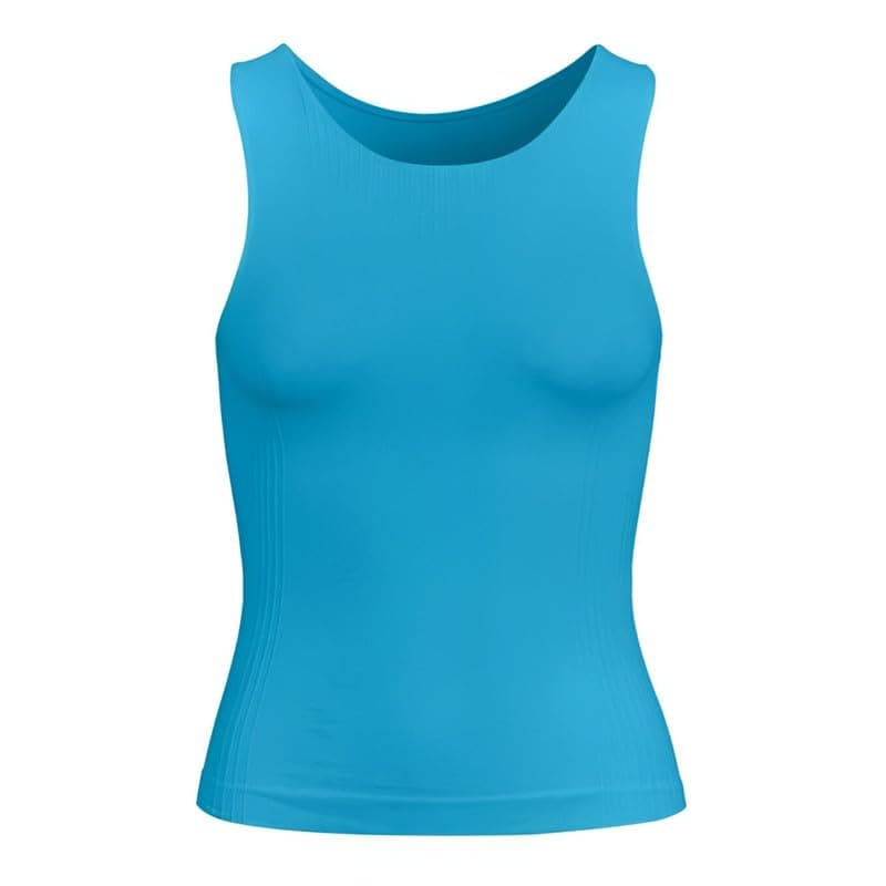 Silvy Womens Lycra La Mella Sleeveless Round Neck Top Base Layer Top (pack of 1) Shirt