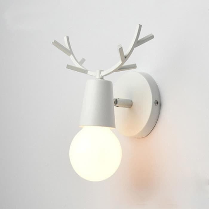 Generic Abalek 1 Bulb Without Bulbs 10x6x10cm White