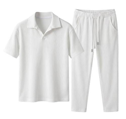 Suit Set (T-shirt-Pants) Cardonia Oversize For Men - Multi Color & Size Coordinated outfit