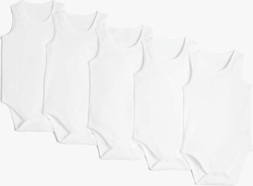 Red Circle Unisex Kids Baby Basic 5-pack Athlete Bodysuit Baby Basic 5-pack Athlete Bodysuit Outerwear