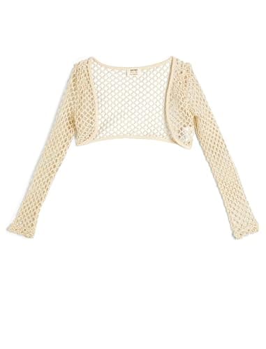 KOTON Girls BLOUSE Long Sleeve JERSEY (pack of 1) Shirt