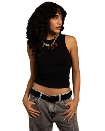 In Your Shoe Womens Sleevless Tops Streetwear Shirt