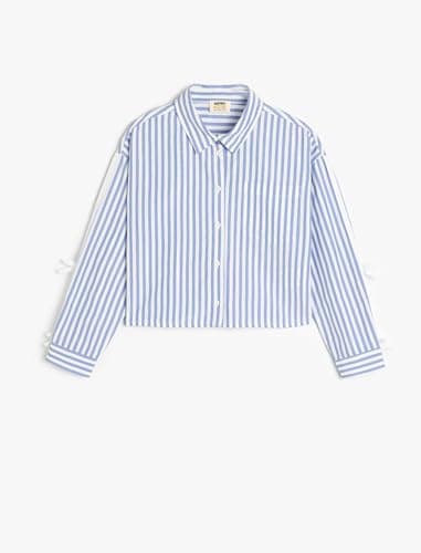 KOTON Girls Cotton Shirt Modern