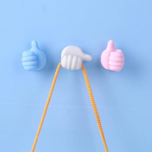 Adhesive Cable Organizer 10 Pack for USB Charging Wire and HDMI Cord Clips