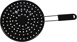 Metal Burning Rice Preventer - Black Cooking pot