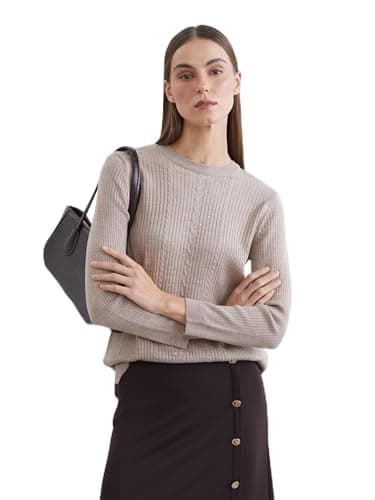 LC WAIKIKI Woman Crew Neck Self-Patterned Women's Knitwear Sweater