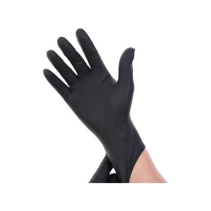 Black Silicone Daily Use Gloves 100 Count for Home and Restaurants Protective glove