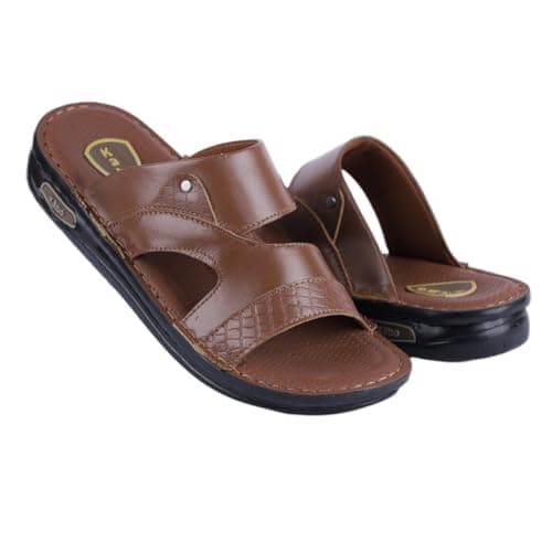 سليبر رجالى جلد طبيعى 897 Sandal