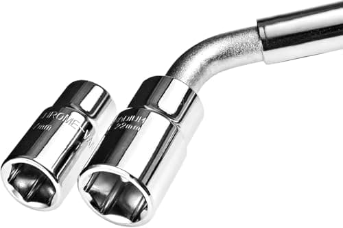 Universal Wrench - Car Wheel Link - Multi Use - Key Comes with 2 Bits Size (17-19-21-22) sa car