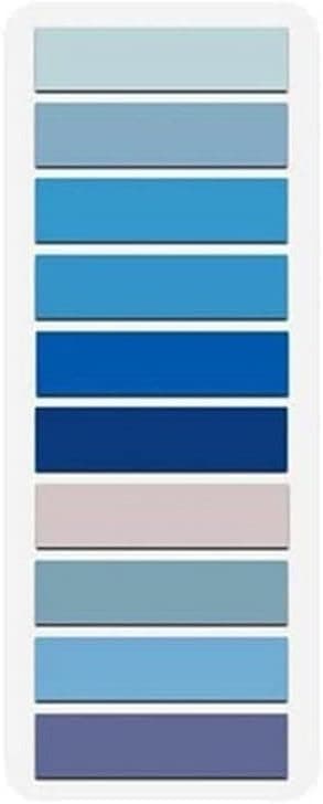 200 Pcs Sticky Index Tabs, Page Markers Notes Tabs Writable and Repositionable Book Flags Tabs Strip Index Tabs for Page Marking Classify File Self-Stick Notes (Blue)