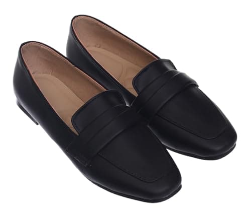 B&W womens B&W-W084-Black Sneaker
