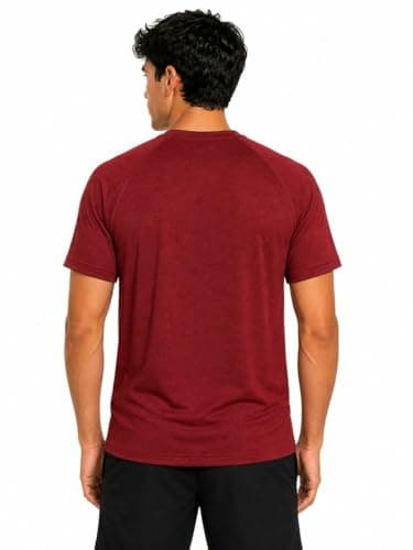 CAESAR Mens Men's plain short-sleeved sports t-shirt Men's plain short-sleeved sports t-shirt