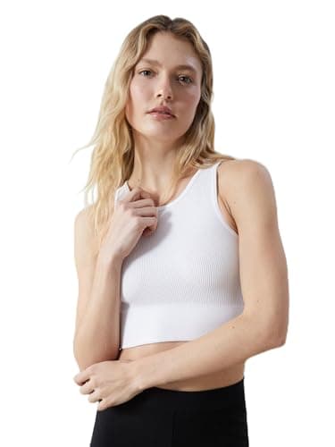 LC WAIKIKI Women Crew Neck Crop Top