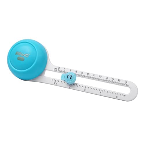 paper cutter,Circular Paper Cutter Rotary Circle Cutter Manual Round Cutting Tool Paper Trimmer Scrapbooking Tool with Replacement Cutter Head for DIY Paper Cards Craft Supplies Sewing Tool Home