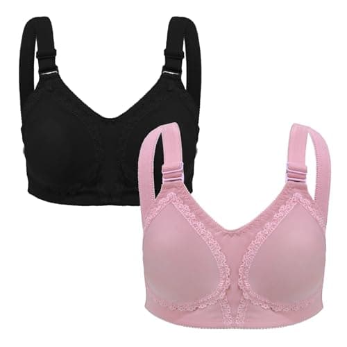 Lasso Women Set Of 2 Pieces Super Support Cup C Bra Bra Underwear
