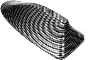 Ariel Radio - Antenna Signal - Ariel Antenna for Car علي Shape Shark Fin - Antenna for Car - Antenna for Car - Black Carbon - From - SAcar
