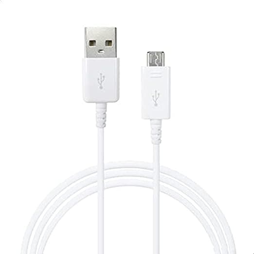 USB-A Charging Cable, Micro USB Charging Cable - White Electronic cable