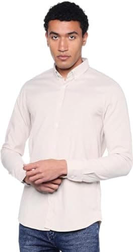 FIRE WOOD Mens cotton basic casual Shirt