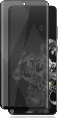 Privacy Screen Protector for Samsung S20 [Anti-Spy] [Anti-Scratch] Tempered Glass Screen Protector Film [Ultra HD] [Bubble Free] [Easy Installation] [End to End] No Fingerprint Support