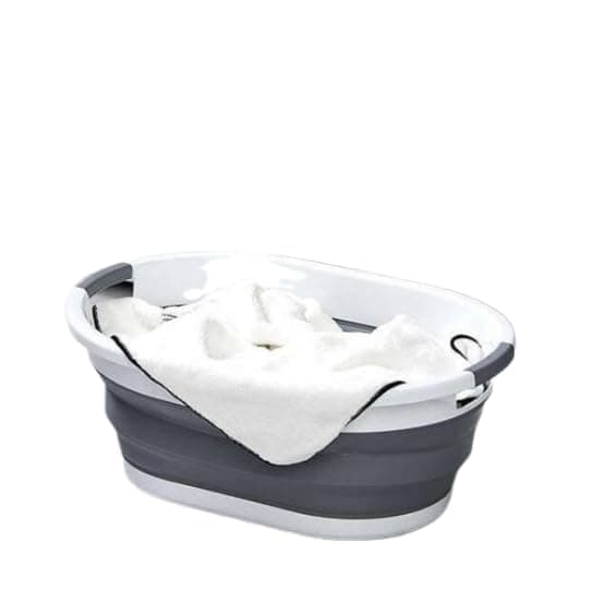 38L Foldable Flexible Laundry Basket – Space Saving Laundry Basket with Convenient Handles for Carrying and Storing and Organizing Clothes Indoor (Hm) ar