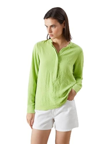 LC WAIKIKI Notch Neck Blouse