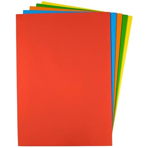 Pixel A4 80gsm Assorted Coloured Bright Paper 100 Sheets Print copy paper