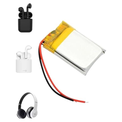 Replacement Battery Cell For Airpods Charging Case & Wireless Headphones, 30x20x2mm, Single Cell 400mAh Capacity
