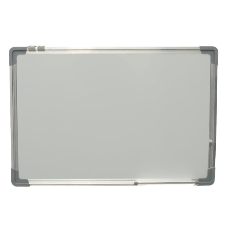 Magnetic Medium Wall Mounted Dry Erase White Board Included Aluminum Frame Designed With Practical Design For Students 35x50cm - White Writing board