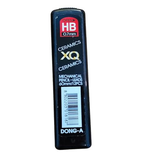 Dong-A XQ Ceramics Mechanical Pencil Leads HB, 0.7mm / 12 leads Office products