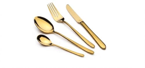 ARSHIA 3478 26-Piece New Standard Stainless Steel Cutlery Set with Mirror Polish Finish, Rust-Resistant Construction, Elegant Flatware for Family Meals and Everyday Dining