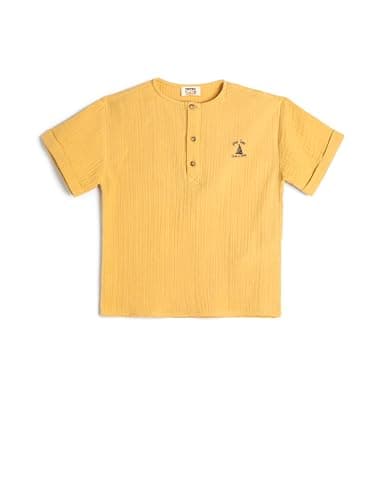 KOTON Boys Crew Neck Shirt