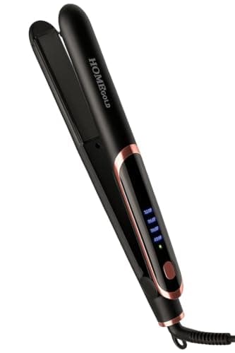 Salon Quality Hair Straightener & Styler Perfect for Curly and Straight Hair, 30 Seconds Fast Heat Up HG-219 Hair iron