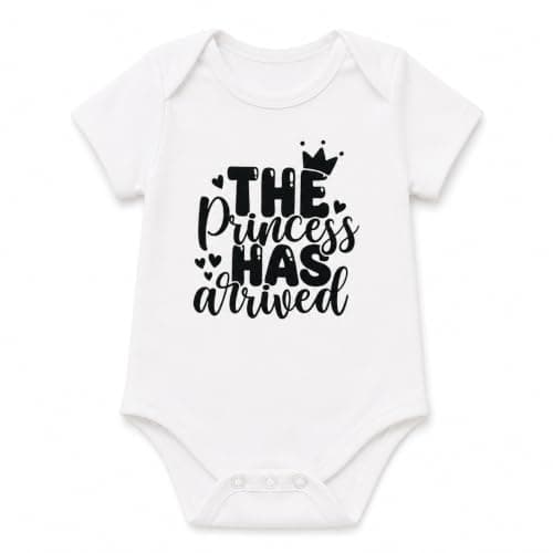 Baby Bodysuit 100% Cotton, Soft Short Sleeve Infant Onesie with Printed Designs, Snap Closure, Made in Egypt, Multiple Design Variants Leotard