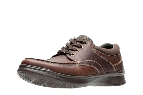 Clarks Men's Cotrell Edge Oxford, Brown Oily Leather, 13/47 EU Shoes