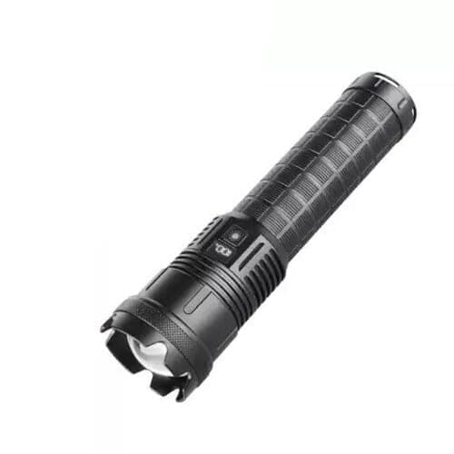 Forest Tiger SLH-891 Flashlight, High Intensity, Rechargeable, Long Range White Laser Outdoor Flashlight, Zoom up to 500 meters, Suitable for Night Riding, Cave Exploration, Camping.