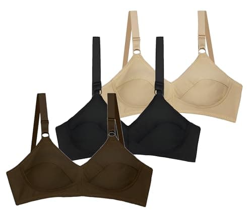 Lasso Womens Set Of 3 Pieces Super Comfort Bra Cup B Bra