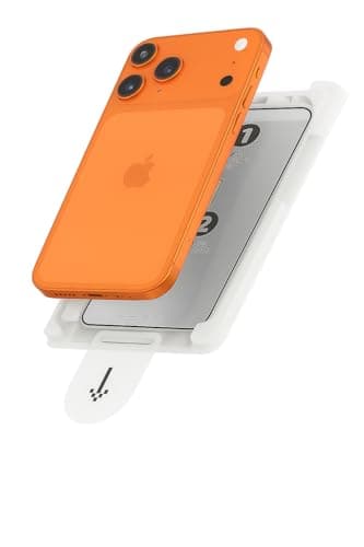 ARROWS Screen Protector for iPhone 17 Pro, 9H Ultra-Strong Tempered Glass, Easy 2-Step Installation, Bubble-Free, Dust-Free, HD Clarity