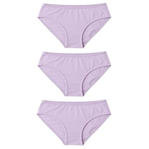 Womens Set of Midi Pack of 3 Multicolors, Classic Panties Underwear for Women