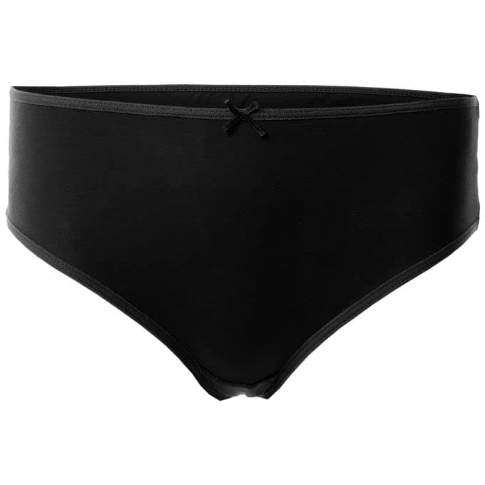 Mesery Solid Slip On Underwear - Black