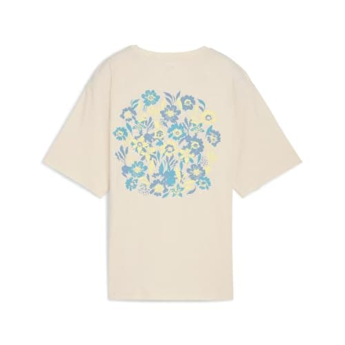 PUMA Womens Ess Nature 2.0 Relax,Alpine Snow Tees (pack of 1)