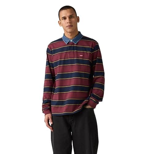 Levi's Mens Men's Classic Long-Sleeve Rugby Shirt Modern (pack of 1)